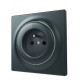 Fibaro outlet Walli Outlet N Type E anthracite FGWSONE-011-8