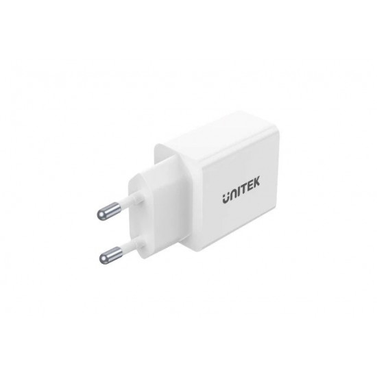 Unitek P1113A-EU - charger 2X USB-A,12W, white