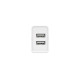 Unitek P1113A-EU - charger 2X USB-A,12W, white