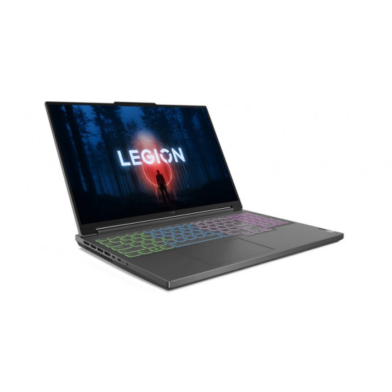 Lenovo Legion Slim 5 AMD Ryzen™ 5 7640HS Laptop 40.6 cm (16) WQXGA AG 16 GB DDR5-SDRAM 1 TB SSD NVIDIA GeForce RTX 4060 Wi-Fi 6E (802.11ax) Windows 11 Home Grey