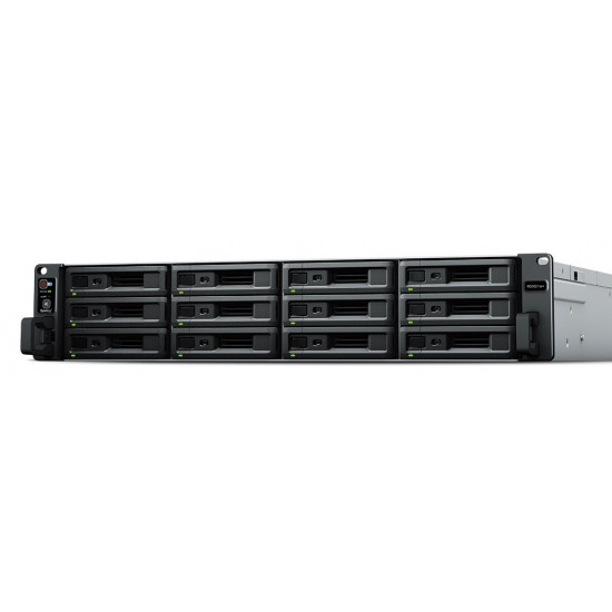 Synology RackStation RS3621XS+ NAS/storage server Rack (2U) Intel Xeon D-1541 8 GB DDR4 Black