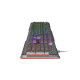 GENESIS RHOD 400 RGB keyboard Gaming USB QWERTY US International Black