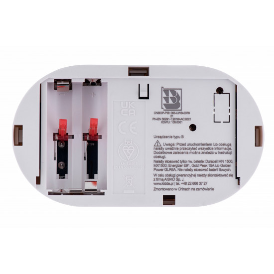 K5DCO KIDDE CARBON MONOXIDE AND CARBON MONOXIDE DETECTOR