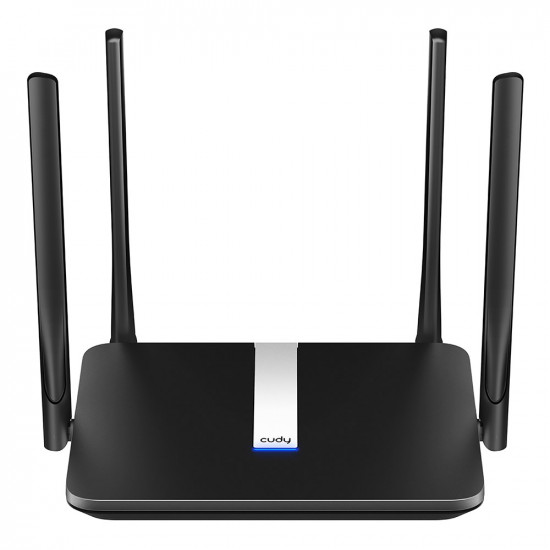 Cudy LT500 wireless router Fast Ethernet Dual-band (2.4 GHz / 5 GHz) 4G Black