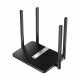 Cudy LT500 wireless router Fast Ethernet Dual-band (2.4 GHz / 5 GHz) 4G Black