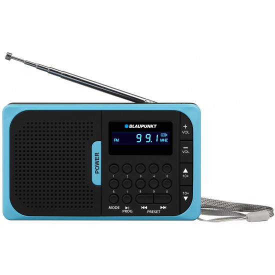 Blaupunkt PR5BL radio Analog Black,Blue