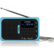 Blaupunkt PR5BL radio Analog Black,Blue