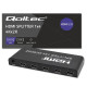 Qoltec 51799 Active HDMI Splitter 4 x HDMI 4K x 2K | 6Gb/s | 60Hz