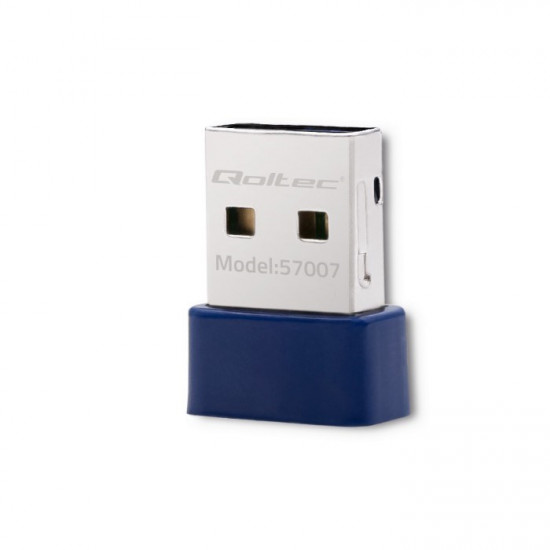 Qoltec 57007 Wireless Mini Bluetooth USB WiFi Adapter