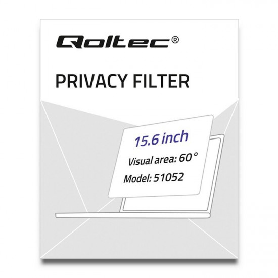 Qoltec 51052 Privacy filter 15.6" | 16:9