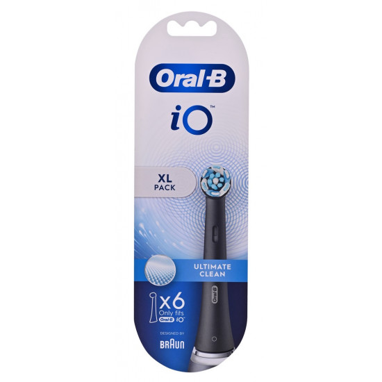 Braun Oral-B iO Ultimate Clean tips black 6 pieces