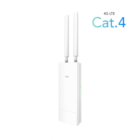 Cudy LT500 wireless router Fast Ethernet Dual-band (2.4 GHz / 5 GHz) 4G White