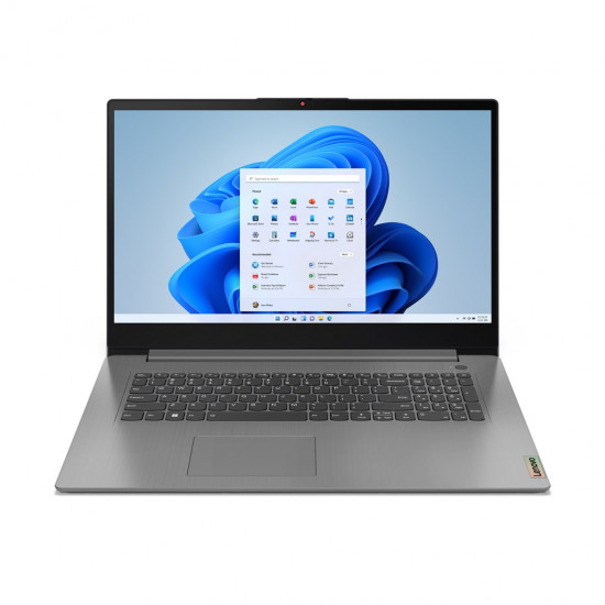 Lenovo IdeaPad 3 17IAU7 Intel Core i5 i5-1235U Laptop 43.9 cm (17.3") Full HD 8 GB DDR4-SDRAM 512 GB SSD Wi-Fi 5 (802.11ac) Windows 11 Home Grey