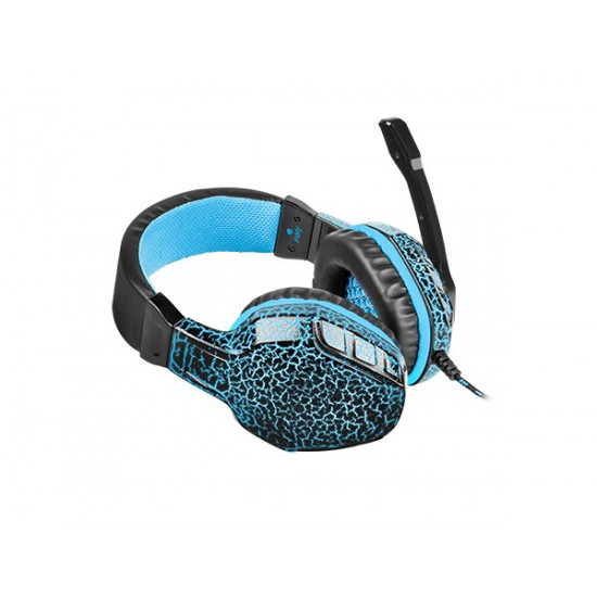 FURY Hellcat Headset Wired Head-band Gaming Black, Blue