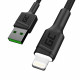 Green Cell KABGC12 lightning cable 2 m Black