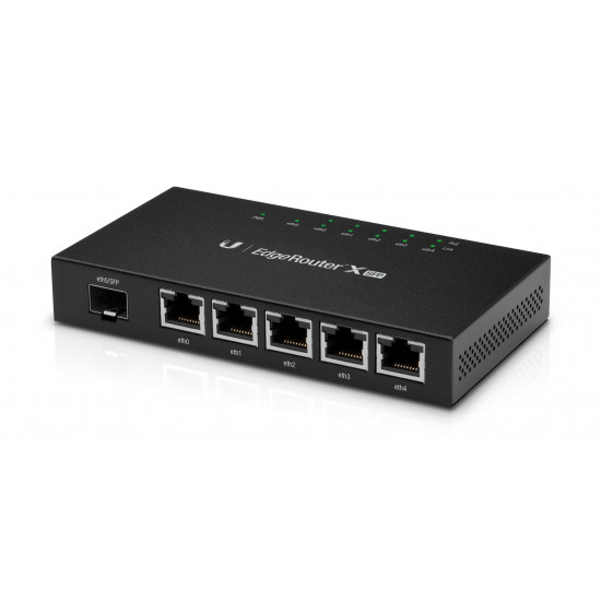 Ubiquiti EdgeRouter X SFP wired router Gigabit Ethernet Black