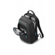 DICOTA Spin backpack Black, Blue Polyester