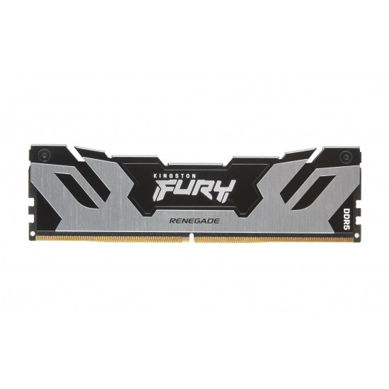 Kingston Technology FURY 32GB 6000MT/s DDR5 CL32 DIMM (Kit of 2) Renegade Silver