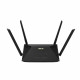 ASUS RT-AX1800U wireless router Gigabit Ethernet Dual-band (2.4 GHz / 5 GHz) Black