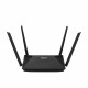 ASUS RT-AX1800U wireless router Gigabit Ethernet Dual-band (2.4 GHz / 5 GHz) Black