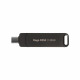 Flashdrive PATRIOT Rage R550 128GB 100 MB/S USB A+C Swivel Design (PE128GR550DSAD) Black