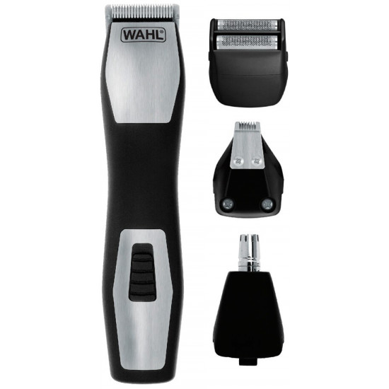 Wahl GroomsMan Pro Battery Black, Stainless steel