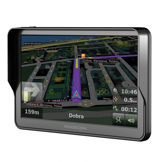 MODECOM FreeWAY CX 7.3 CAR NAVIGATION + MapFactor maps of Europe