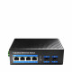 Cudy IG1004S2P network switch Unmanaged Gigabit Ethernet (10/100/1000) Power over Ethernet (PoE) Black