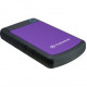 External HDD|TRANSCEND|StoreJet|4TB|USB 3.0|Colour Purple|TS4TSJ25H3P