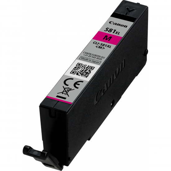 TIN Canon Tinte CLI-581XL 2050C001 Magenta bis zu 225 Fotos gem ISO/IEC 29102