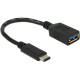 KAB Adapter USB-C USB3.1 (ST-BU) 0,15m DeLOCK Black