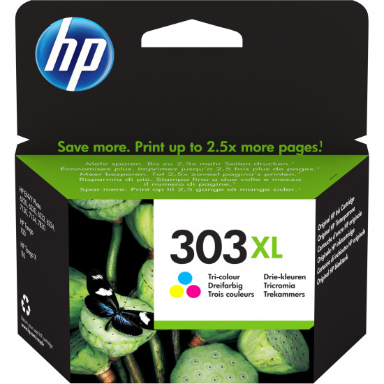 TIN HP Tinte 303XL T6N03AE Color (Cyan/Magenta/Gelb)