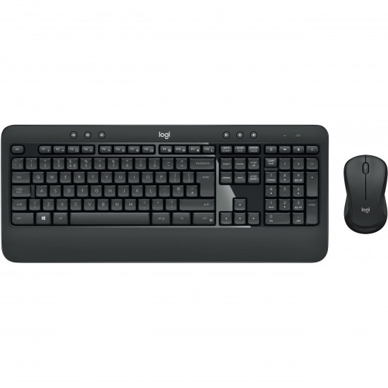 Logitech MK540 Advanced wireless combo Black - Keyboard layout might be German