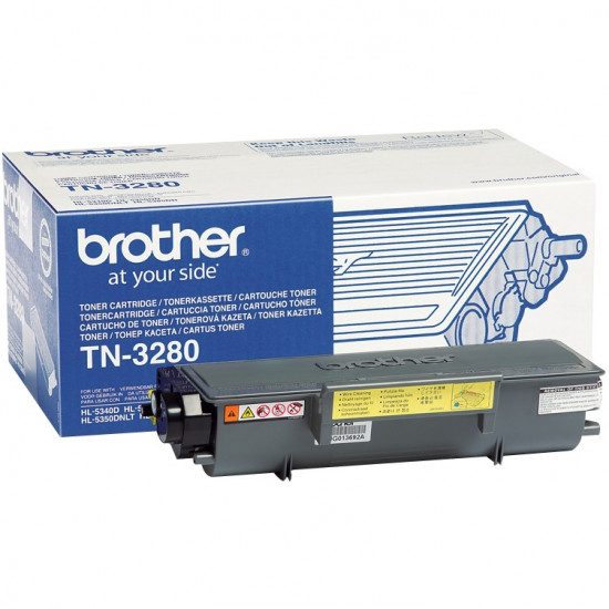 TON Brother Toner TN-3280 Schwarz bis zu 8.000 Seiten nach ISO 19752