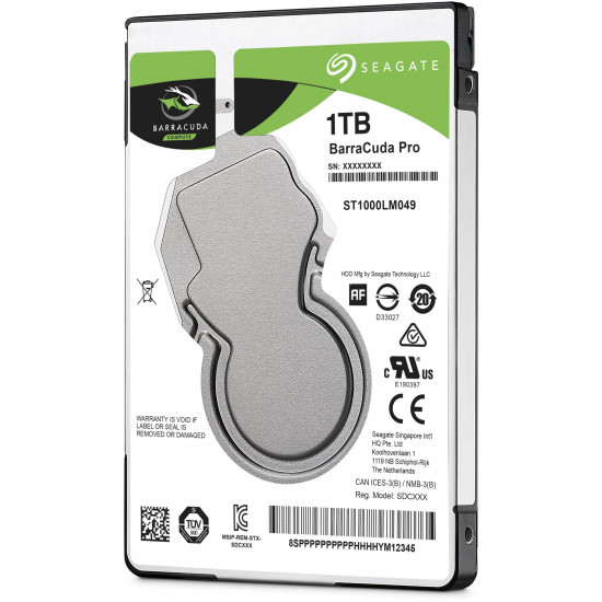 1TB Seagate ST1000LM049 Barracuda Pro 7200RPM 128MB