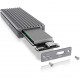 M.2 zu USB 3.1 Host, Aluminium, M-Key Sockel, NVMe RaidSonic