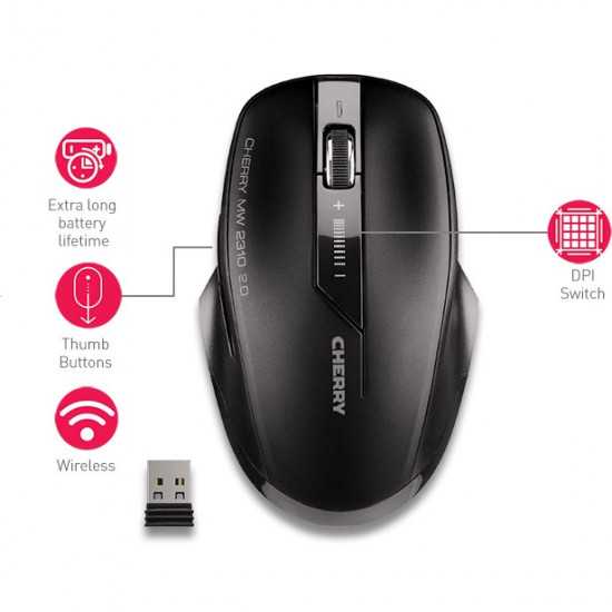 Cherry Mouse MW 2310 black