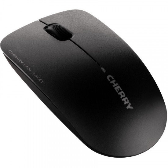 Cherry Mouse MW 2400 black - optisch - 3 Tasten - Wireless