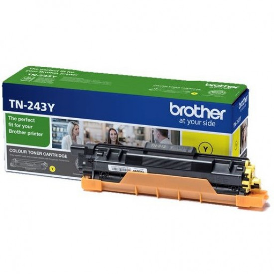 TON Brother Toner TN-243Y Gelb bis zu 1.000 Seiten nach ISO/IEC 19798