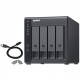 4-Bay QNAP TR-004 - 2.5/3.5 Zoll - Serial ATA II - 0,1,5,10,JBOD - 3.2 Gen 1 (3.1 Gen 1) - USB Typ-C Geh use