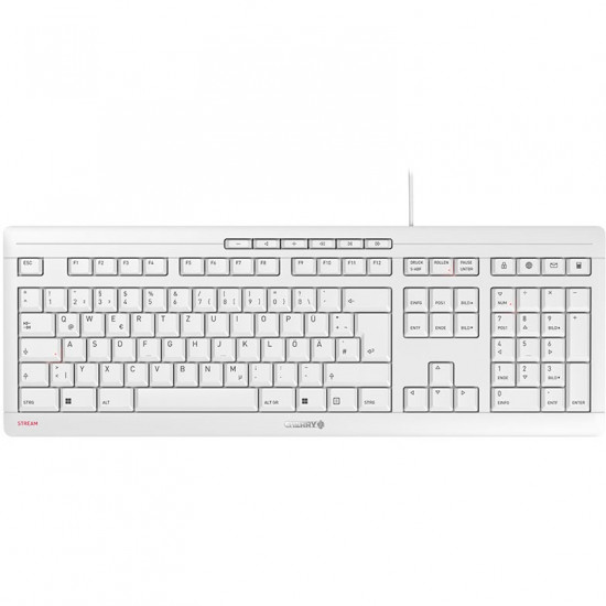 Cherry STREAM JK-8500 USB QWERTZ White - Keyboard layout might be German