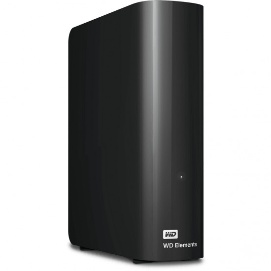 External HDD|WESTERN DIGITAL|Elements Desktop|12TB|USB 3.0|Black|WDBWLG0120HBK-EESN