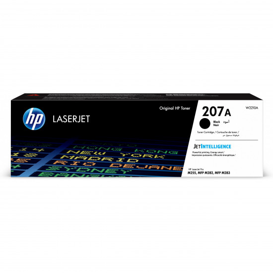 TON HP Toner 207A W2210A Schwarz bis zu 1.350 Seiten