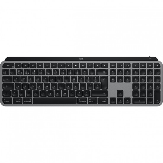 Logitech MX Keys f r Mac Wireless Bluetooth Alu -Black - Keyboard layout might be German