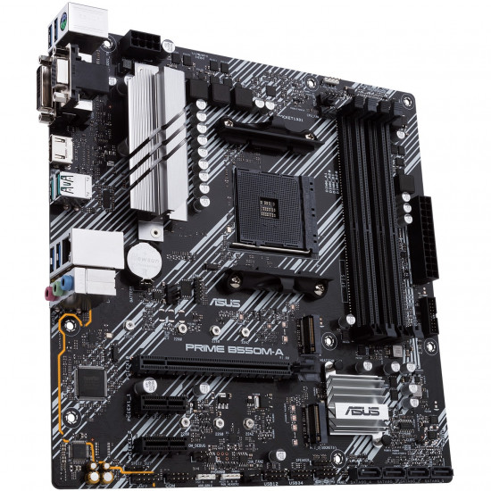 Mainboard|ASUS|AMD B550|SAM4|MicroATX|Memory DDR4|Memory slots 4|2xPCI-Express 3.0 1x|1xPCI-Express 4.0 16x|2xM.2|1x15pin D-sub|1xDVI-D|1xHDMI|6xUSB 3.2|1xPS/2|1xRJ45|3xAudio port|PRIMEB550M-A