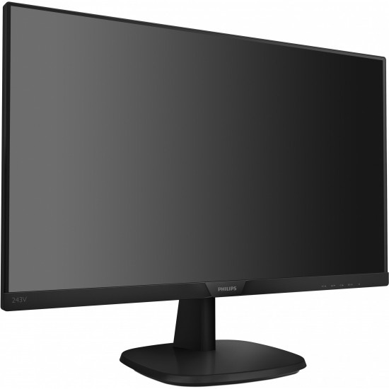 60,5cm/24'' (1920x1080) Philips V-Line 243V7QDSB 5ms IPS 16:9 VGA DVI HDMI VESA Full HD Black