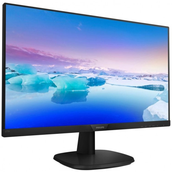 68,6cm/27'' (1920x1080) Philips V-Line 273V7QDSB 5ms 16:9 IPS HDMI VGA DVI VESA Full HD Black