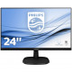 61cm/24'' (1920x1080) Philips V-Line 243V7QJABF 16:9 4ms VGA HDMI DisplayPort VESA Speaker Full HD Black