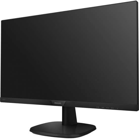 61cm/24'' (1920x1080) Philips V-Line 243V7QJABF 16:9 4ms VGA HDMI DisplayPort VESA Speaker Full HD Black