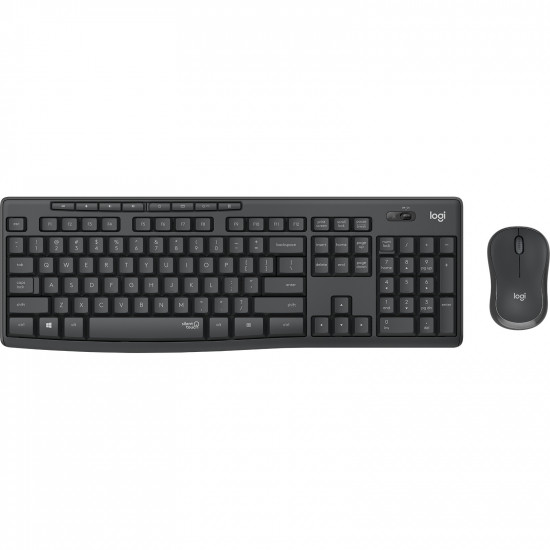 Logitech MK295 Silent wireless Combo Black - Keyboard layout might be German